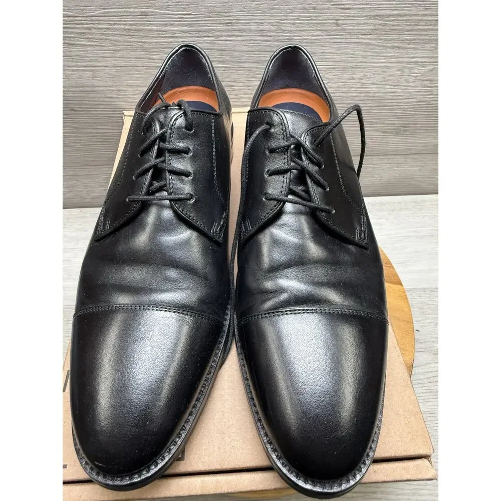 Cole Haan Lenox Hill Cap Toe Oxford, Black, Mens 8.5 M